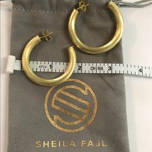 Sheila Fajl Chantal Hoop Earrings